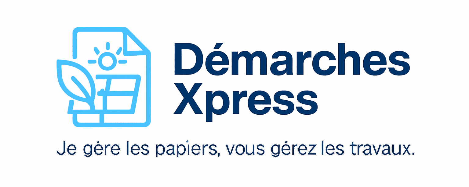 Logo Démarches Xpress - gestion administrative photovoltaïque